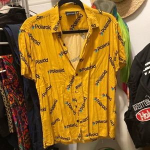 Polaroid button up shirt